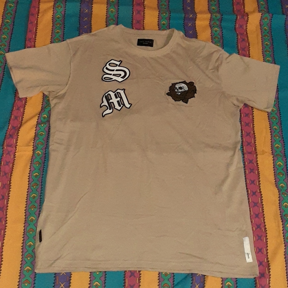 Saint Morta Skull Rose Logo Shirt Tee
